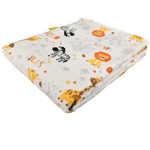 Kołdra Grawitacyjna dla dzieci - Safari | www.koldry-obciazeniowe.pl