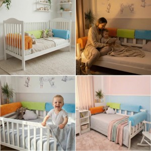Ochraniacz Piankowy 120cm - na łóżeczko barierkę