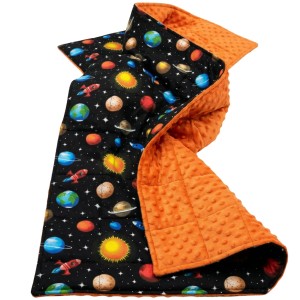 Koc Sensoryczny - Kosmos 2 - Bawełna + Minky 