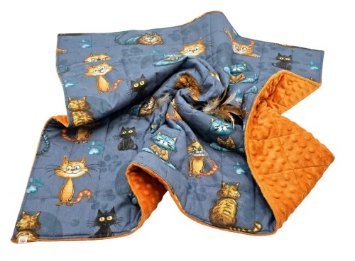 Kołdra Obciążeniowa kotki.jpg