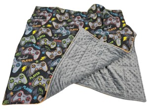 Koc Sensoryczny - Gamer - Bawełna + Minky