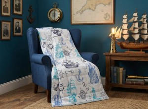 Kołdra Obciążeniowa - Statki - Bawełna