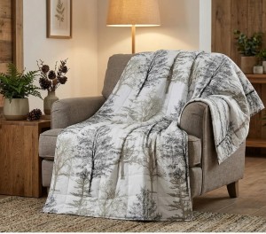 Kołdra Obciążeniowa - Drzewa - Bawełna