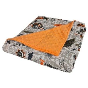 Kołdra Obciążeniowa - Militaria - Bawełna + Minky